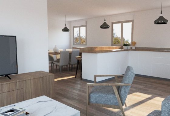 Tipo 3. Salón - cocina Tipo 3. Salón - cocina