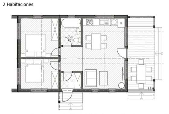bungalow modelo texas 4 bungalow modelo texas 4